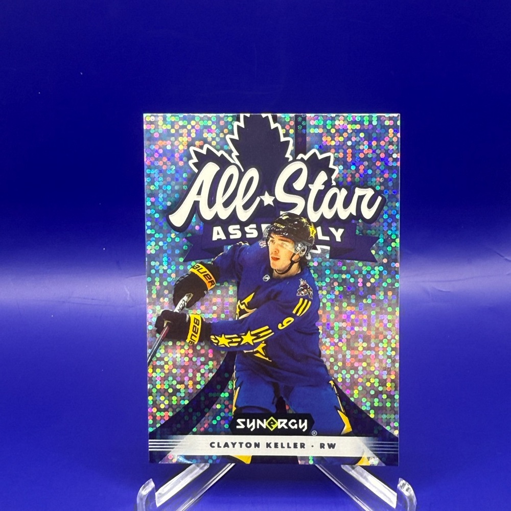 Clayton Keller 2024-25 UD Synergy All-Star Assembly Hockey Card